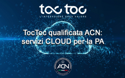 TocToc provider di servizi cloud qualificati ACN